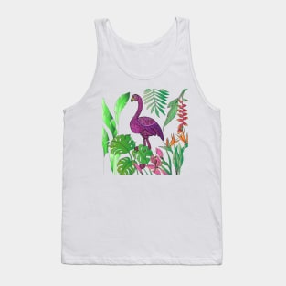 Flamingo the pink beauty Tank Top